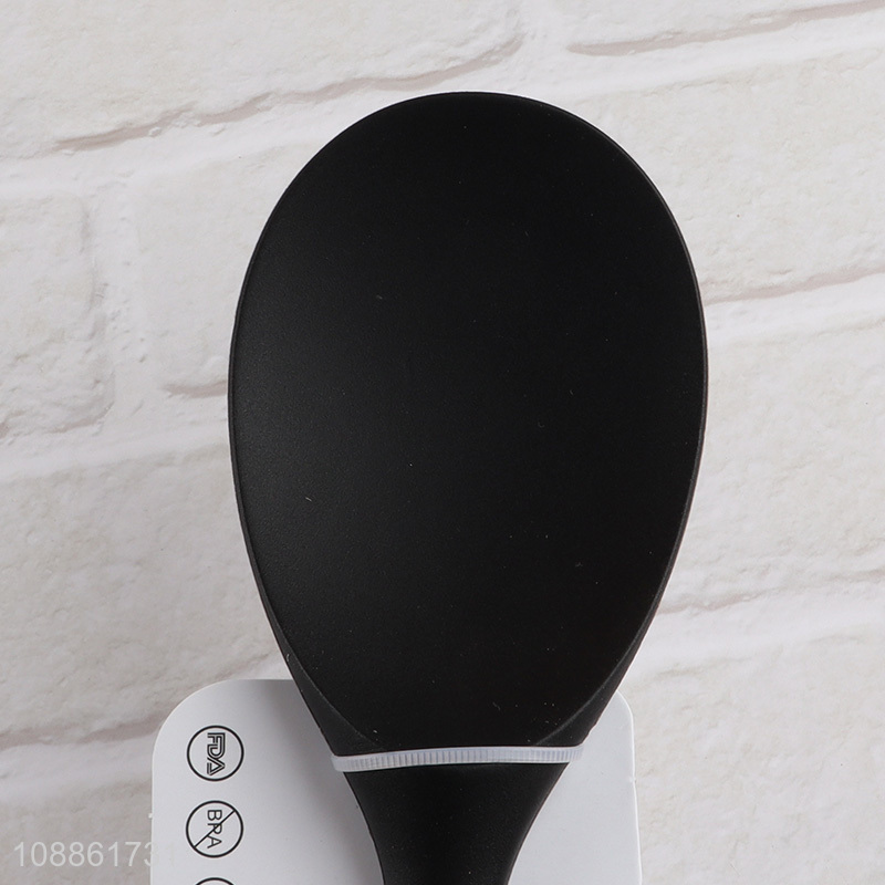 Yiwu market black non-stick rice spoon rice paddle for sale