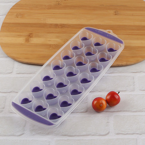 Good quality heart shaped ice cube tray flexible ice cube molds