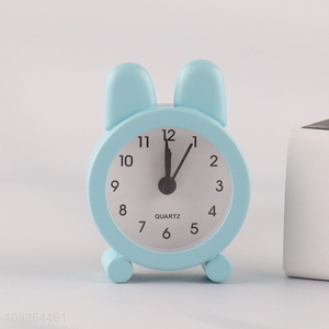 Good sale blue table clock students alarm clock wholesale