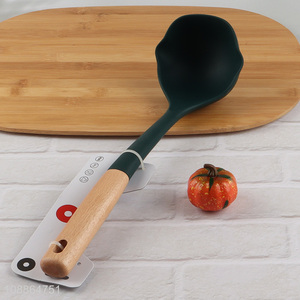 New product durable heat resistant silicone soup ladle cooking ladle