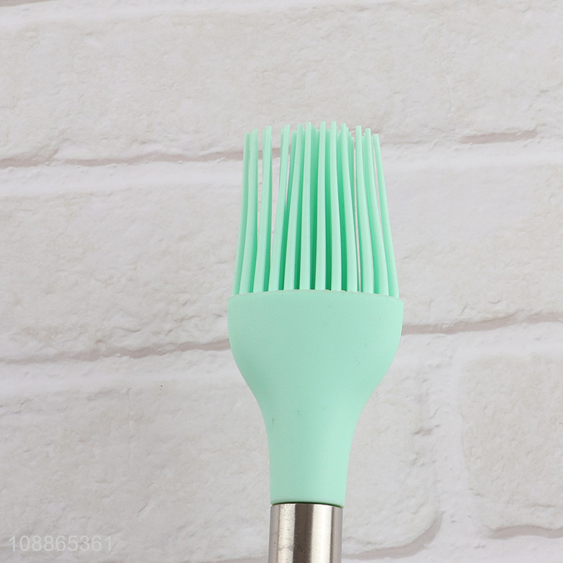 New arrival heat resistant silicone basting pastry brush for baking cooking