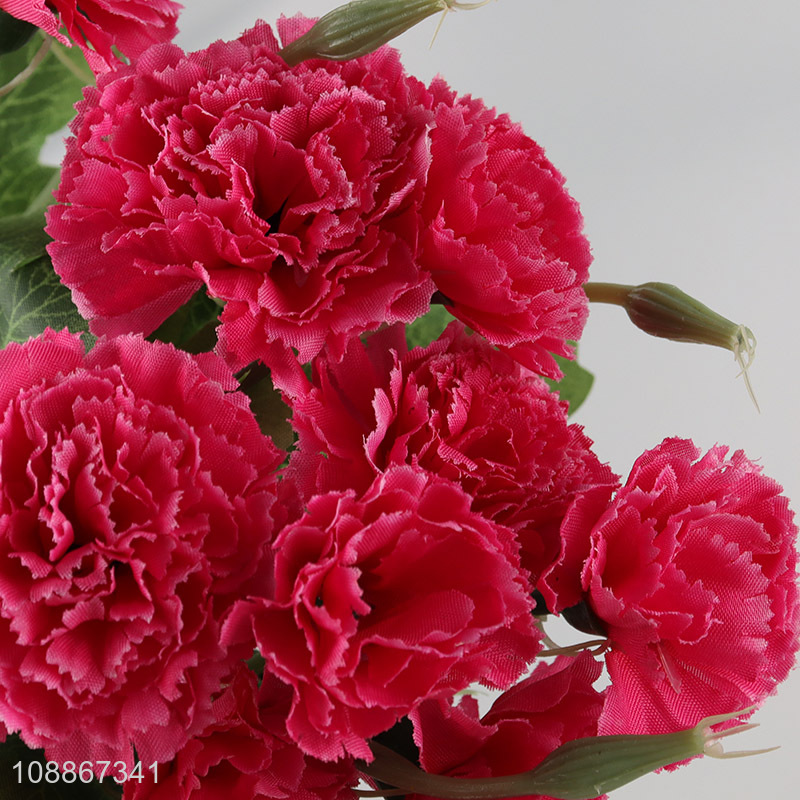 China products natural artificial carnation flower fake flower