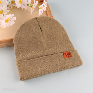 China products winter warm beanies hat knitted hat for outdoor