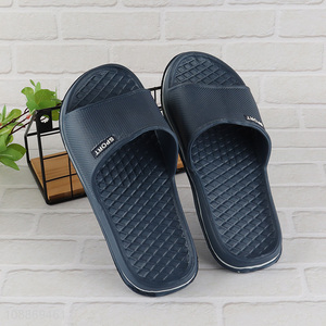 Popular products non-slip men home slippers bathroom slipper for sale
