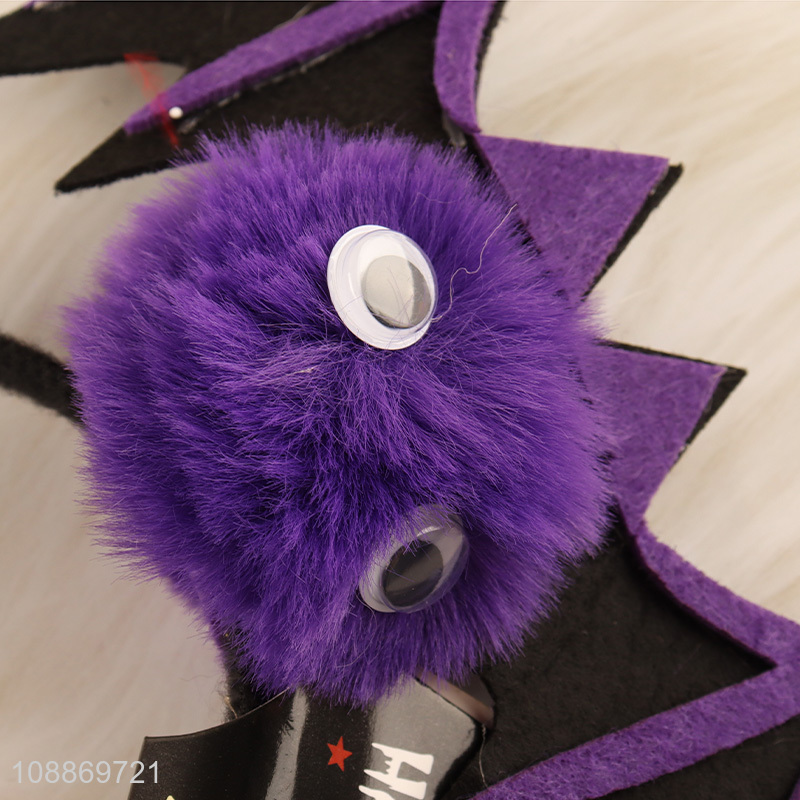Low price halloween party accessories bat headband hair hoop