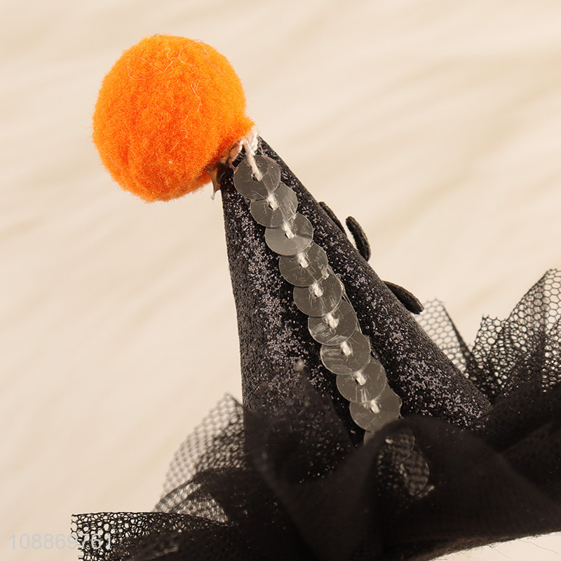 New product halloween witch hair hoop for party supplies
