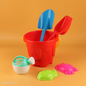 Good quality <em>plastic</em> kids beach toy set with sand <em>bucket</em> sand shovel