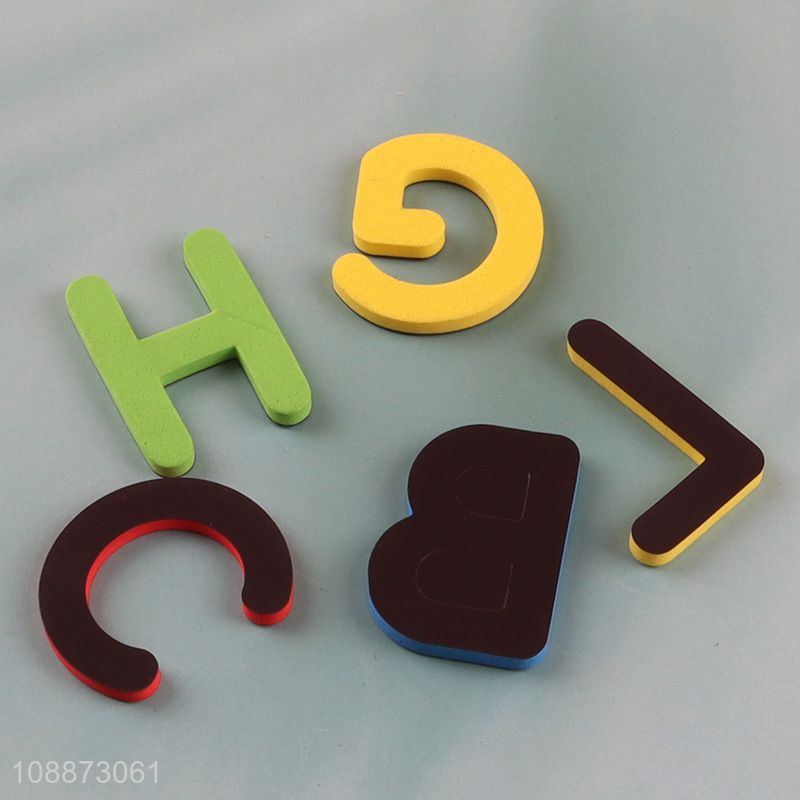 Wholesale alphabet fridge magnet educational spelling learning toy for kids