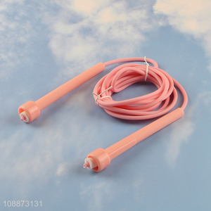 Good quality candy-colored skipping rope jump rope for fitness exercise