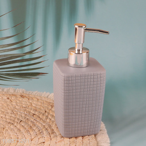Popular product ceramic hand sanitizer bottle liquid soap dispenser
