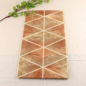 China factory waterproof home decoration rhomboid <em>wall</em> <em>sticker</em> wallpaper