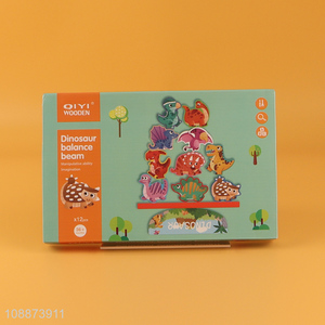 Hot Selling Dinosaur Stacking Toy Balance Game Montessori Toy