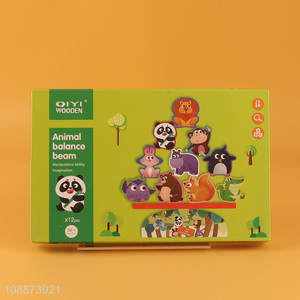 Good Quality Wild Animal Stacking Toy Balance Game for Kids