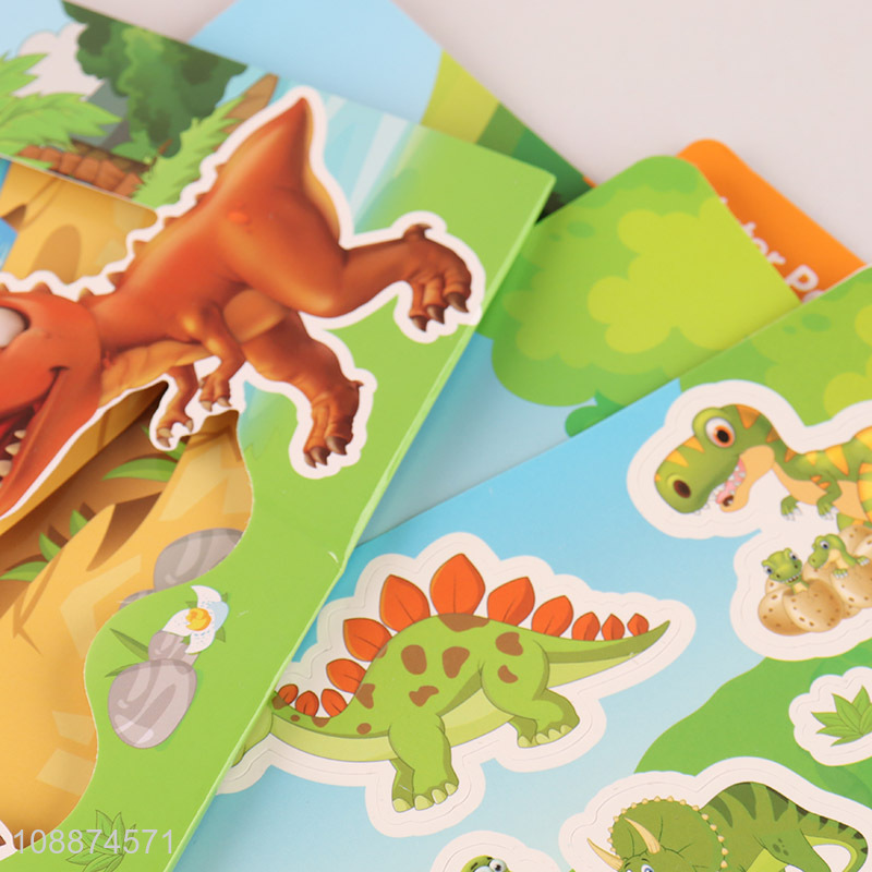 Hot items children activity reusable sticker book teaching toy