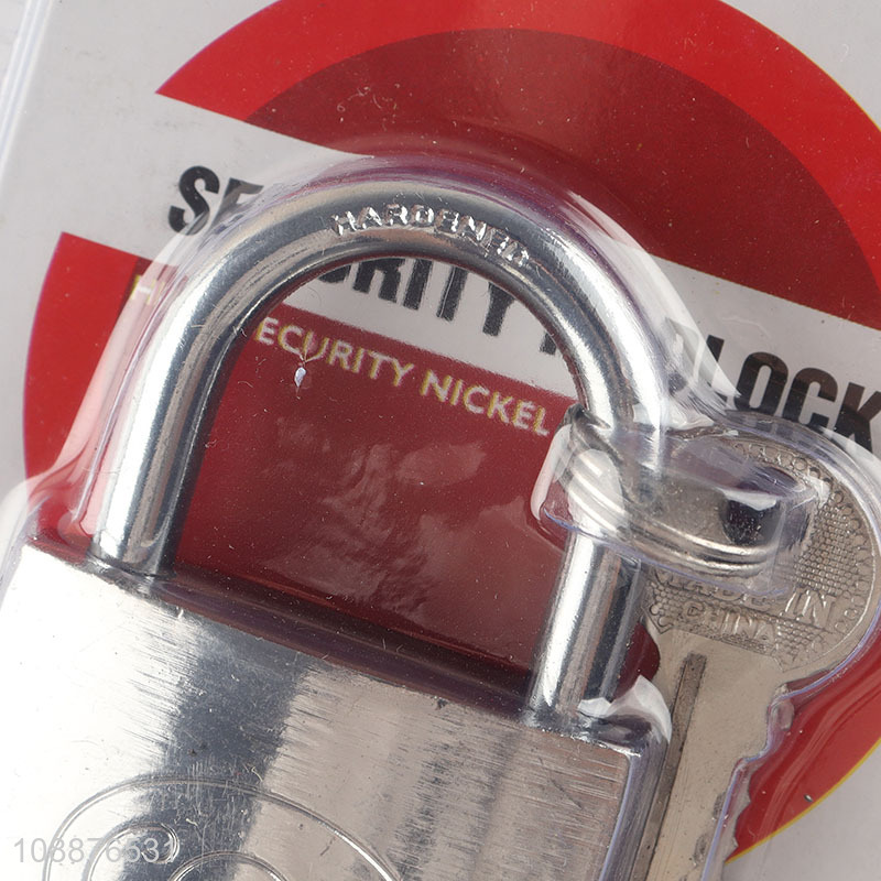 Popular products iron padlock silver security padlock