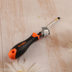 High Quality Slotted Screwdriver with Magnetic Tip & Comfort Grip