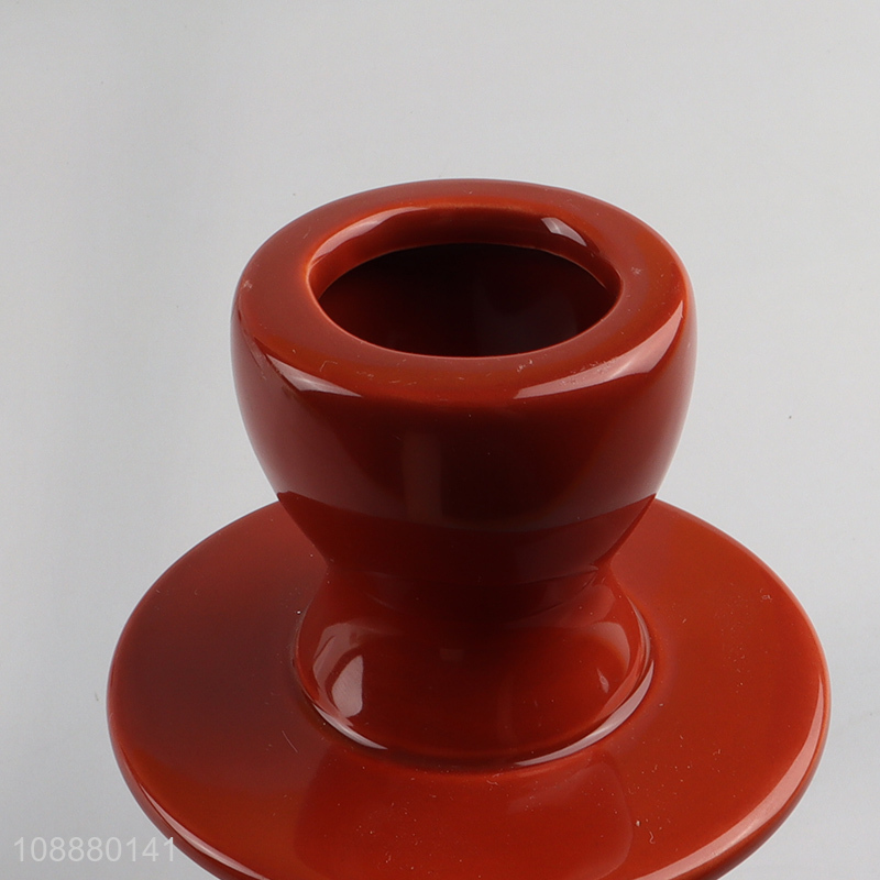 Online Wholesale Ceramic Candle Holder Taper Candlestick for Home Decor