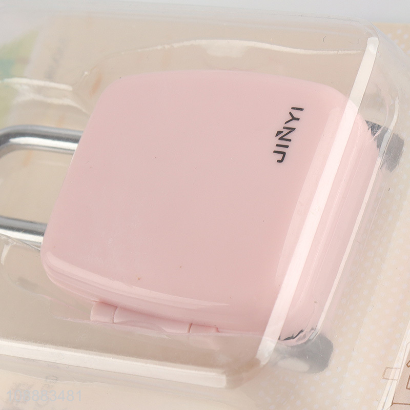 Top products pink portable travel luggage coded lock password lock