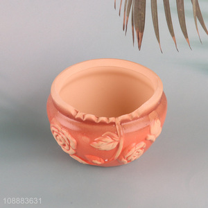 Top selling ceramic garden supplies flower pot succulent pot