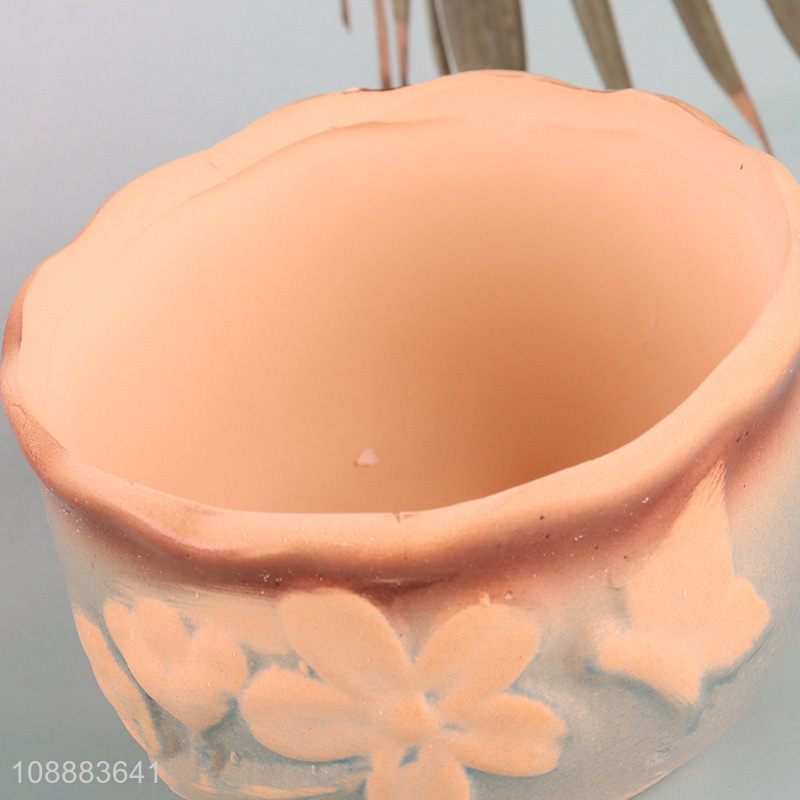 Hot products ceramic mini flower pot succulent pot wholesale