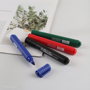 Good quality 4pcs quick drying water resistant permanent markers