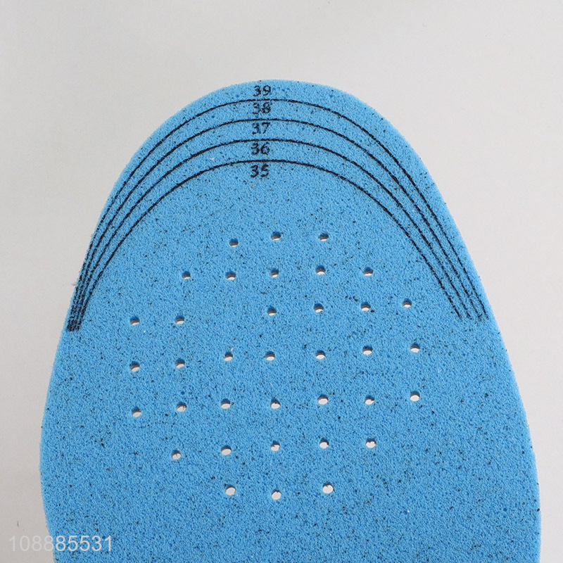 Wholesale Sweat-Absorbing Anti-Odor Latex Insoles Shoe Inserts