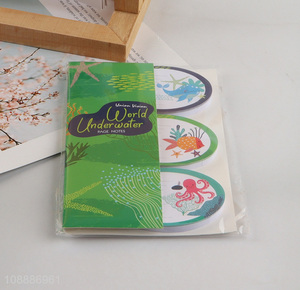 New product sea animal sticky notes self stick notepads for students
