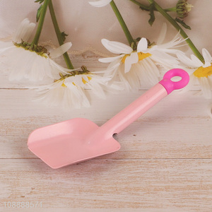 Top selling pink stainless steel garden planting garden shovel for kids