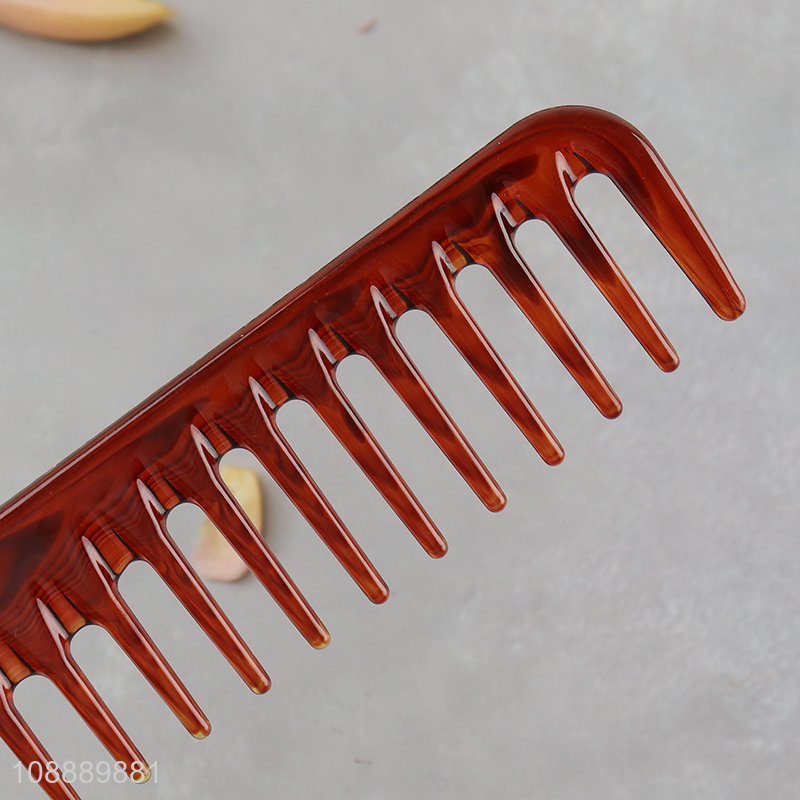 Hot selling wide toothed hair styling comb barber comb