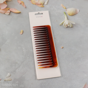 Online wholesale wide toothed hair styling comb detangling comb