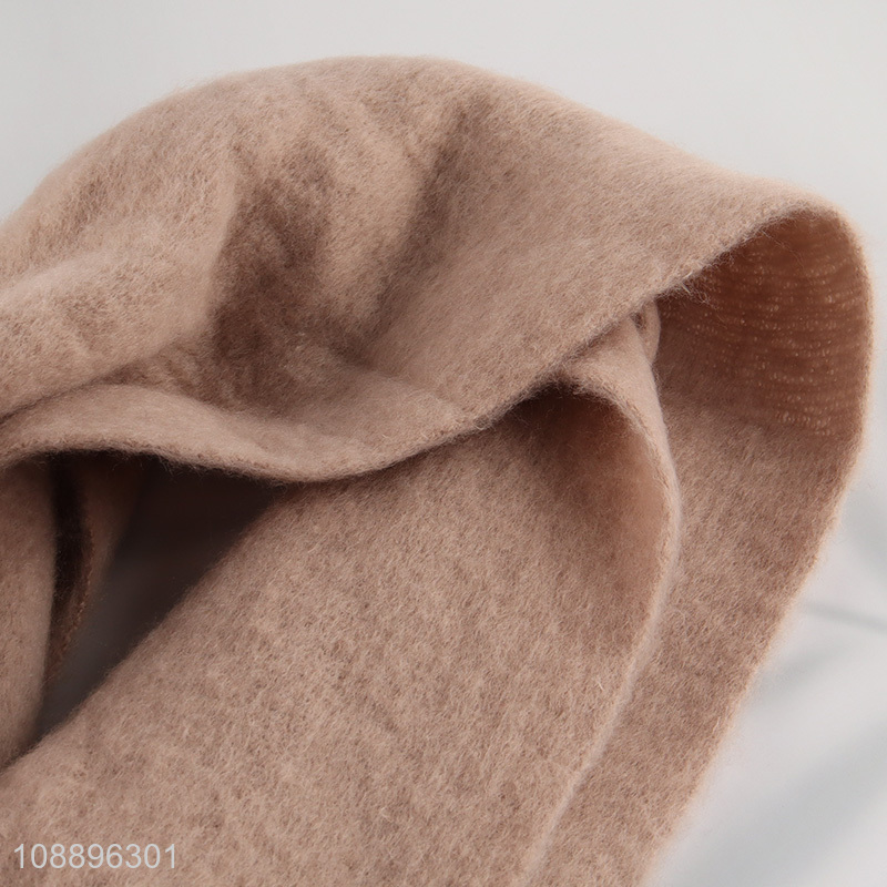 New product unisex winter scarf soft plain cashmere feel scarf