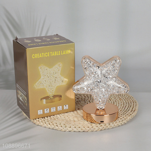 China products home decor star shape creatice table lamp