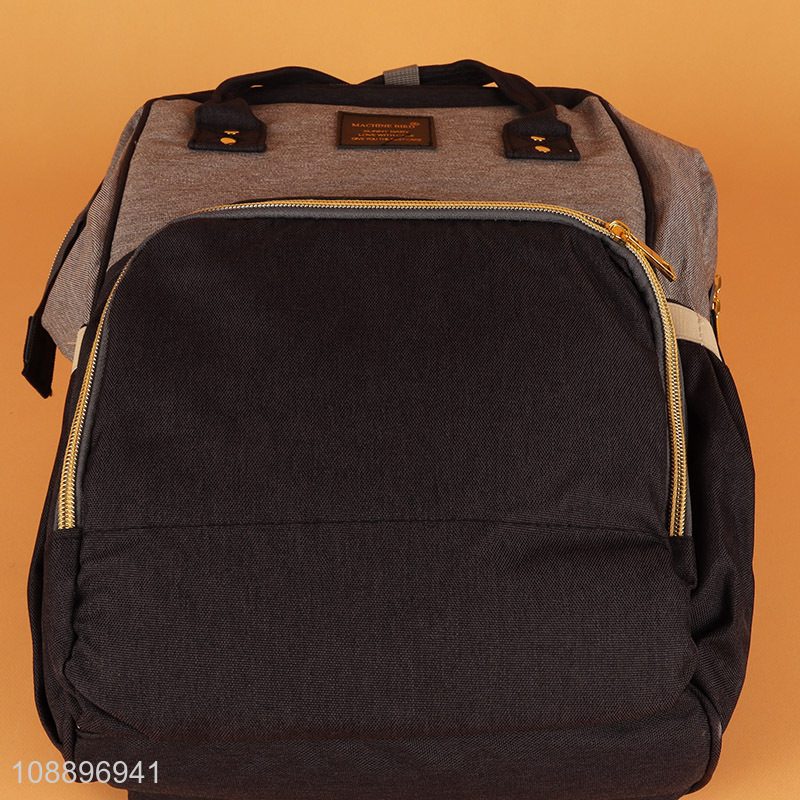 Top sale grey large capacity casual portable backpack wholesale