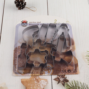 Wholesale 8PCS Stainless Steel Construction Tools Cookie Cutters Set