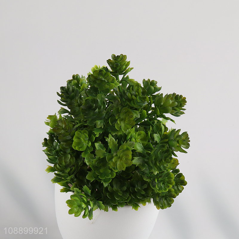 New product artificial potted plant faux plant for home office shelf decor