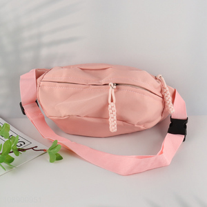 Online wholesale zippered crossbody bag fanny pack for women girls