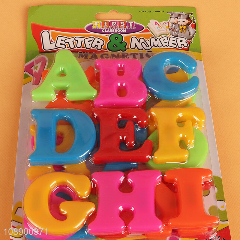 China factory baby early education magnetic letter toy