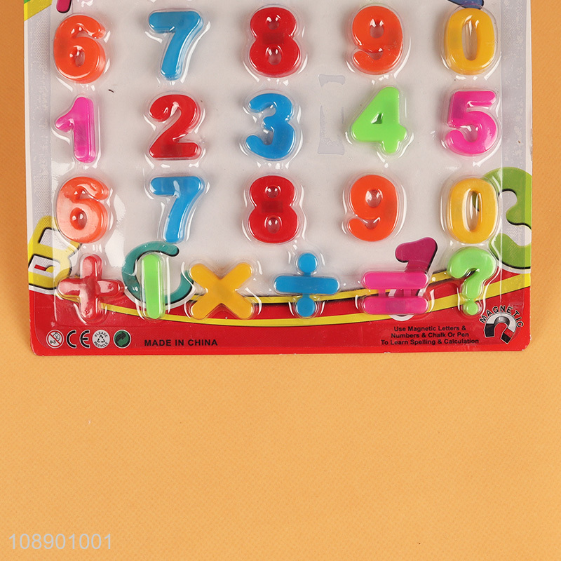 New arrival 26pcs magnetic number learning toys for baby