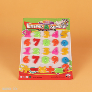 Most popular 26pcs kids learning toy magnetic number set toys