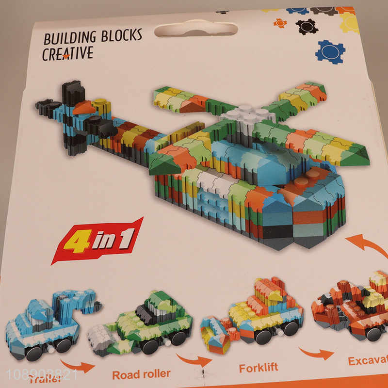 China supplier children educational diy building block toy set