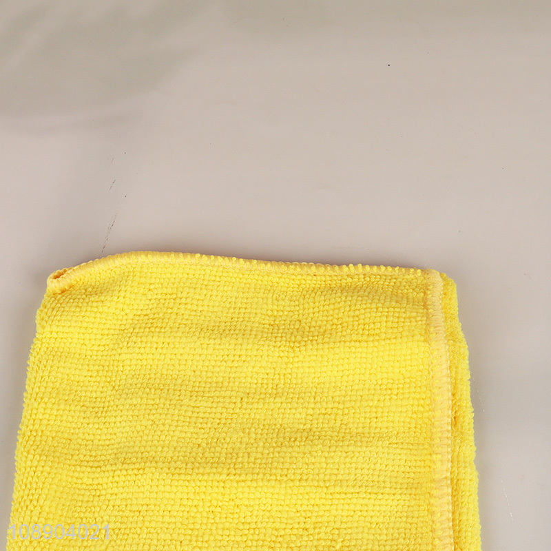 China supplier home use 4pcs microfiber cleaning towel cleaning cloth