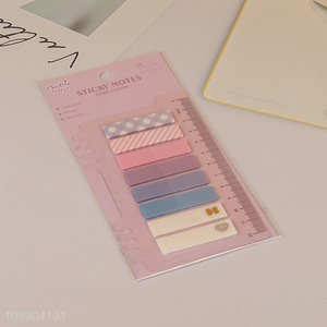 Yiwu market 8colors school writing paper sticky notes
