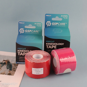 Online wholesale elastic kinesiology athletic tape waterproof  cotton sports tape