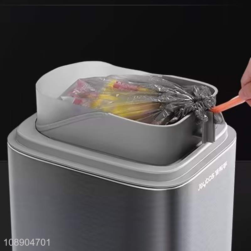 Wholesale stainless steel automatic motion sensor trash can with lid