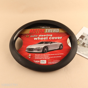 Good quality universal 14.5-15.5 inch anti-slip steering wheel cover