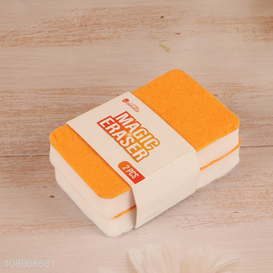 Top selling 2pcs magic eraser sponge kitchen cleaning sponge