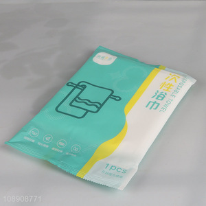 New arrival portable travel disposable non-woven bath towel