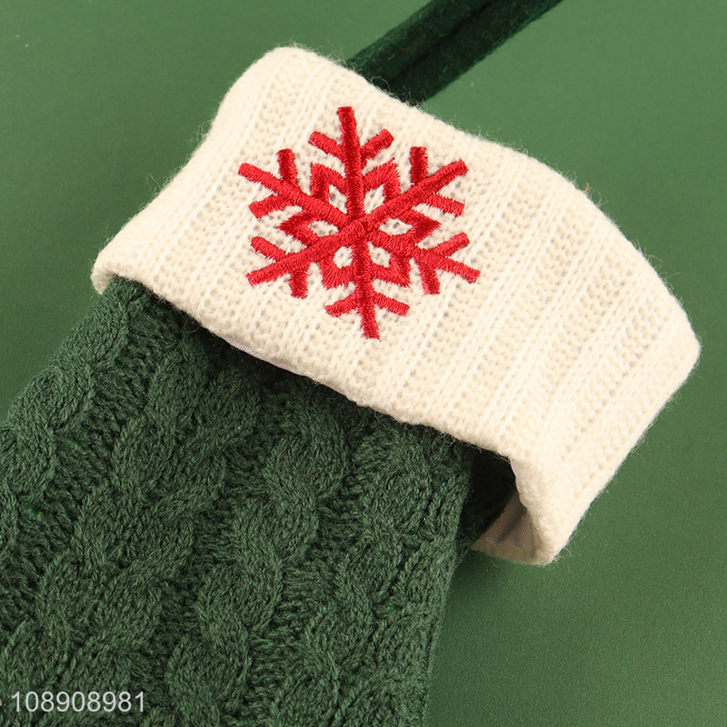 High Quality Knit Christmas Stockings for Christmas Party Deocr