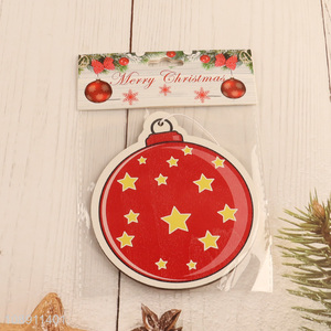 Good Quality Christmas Wooden Painted Pendants Holiday Wooden Ornaments