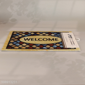 Best selling printed anti-slip indoor door mat floor mat wholesale